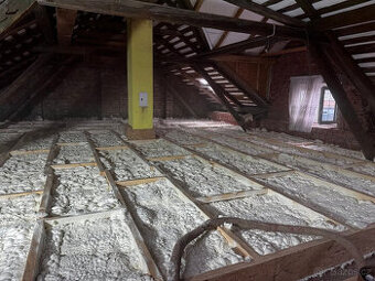 Zateplení stříkanou PUR PĚNOU, výrobce Německo