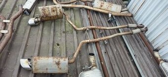 Zadni dil vyfuku vyfuk jaguar xf 3.0 diesel