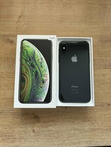 iPhone XS 64GB černý - 100% baterie