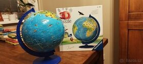 3D puzzle globus