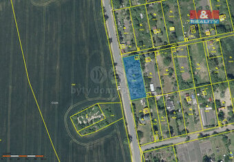Prodej zahrady s chatkou, 1006 m², Vršovice
