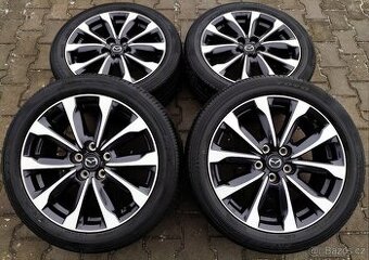 Alu kola originál Mazda CX-3 5x114,3 R18 VELICE PĚKNÁ SADA