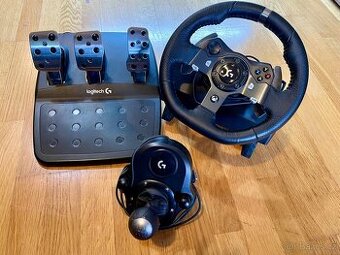 Volant Logitech G920 Driving Force + Řadící páka