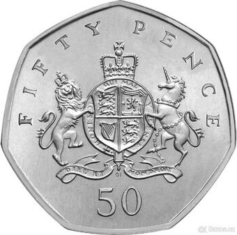 50 pencí 2013 podle nevydaného návrhu z r. 1969 - vzácná