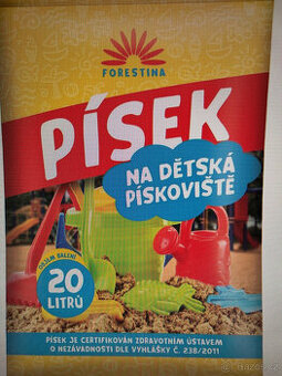 Písek do pískoviště 4x20l