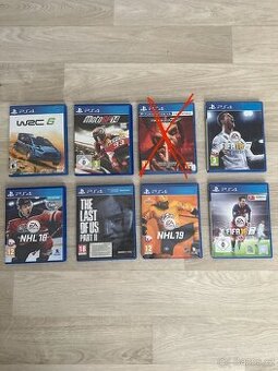 🎮 PS4 HRY – The Last of Us Part II, Tekken 7, NHL, FIFA, Mo