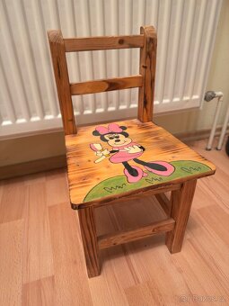 Dětská židlička Minnie