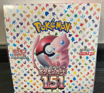 Pokemon 151 Booster Box JAP