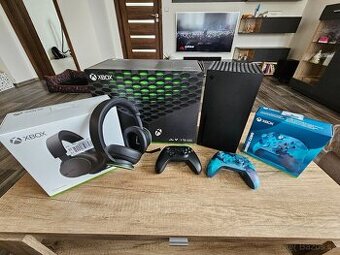XBOX SERIES X 1TB + příslušenství