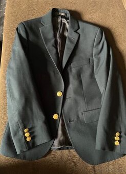 Sako, svetr a košile Ralph Lauren, svetr Gant vel.8-10let - 1