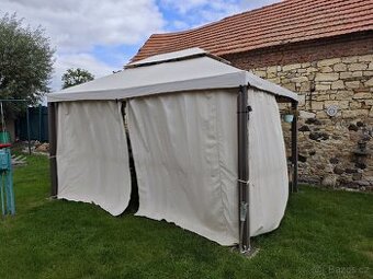 Zahradní altán hliníková konstrukce - 1