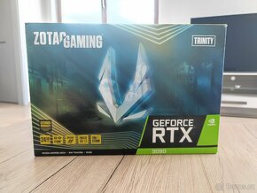NVIDIA RTX 3090 ORIGINÁLNÍ KRABICE IHNED K ODBĚRU - 1
