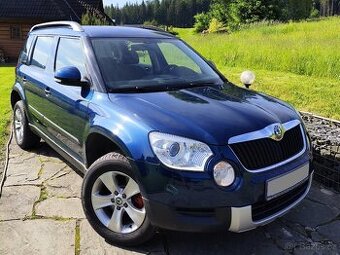 ŠKODA YETI 4X4 2.0 TDI 125 KW HEZKÁ UDRŽOVANÁ  BEZ RZI