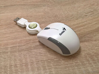 Cestovní USB myš Genius Micro Traveler, bílá - 1