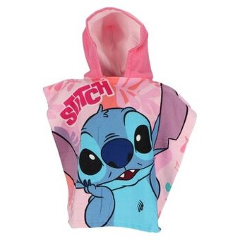 Orig.pončo Stitch, nové, sleva