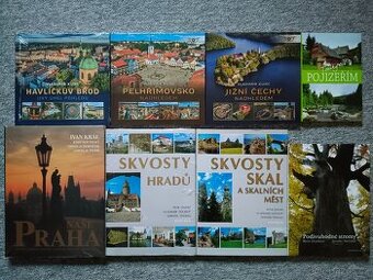 5) Prodám 24 knih - cestování, historie, umění...