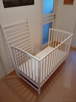 Dětská postýlka 120 x 60 cm s matrací