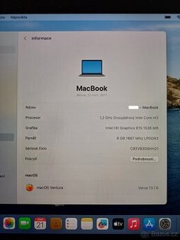 MacBook retina 12" - 2017
