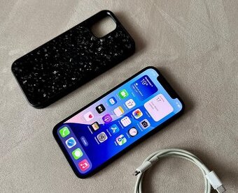 Apple iPhone 12 64gb Černý- Top stav, kryt.