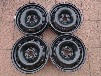 Plechové disky sada kola VW Škoda 5x100 6Jx15 ET43