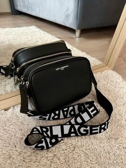 ČERNÁ CROSSBODY KABELKA KARL LAGERFELD