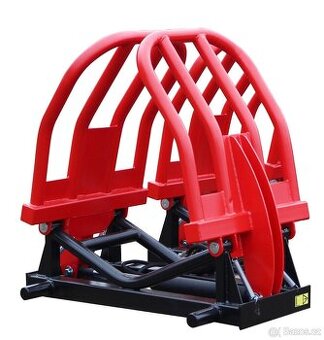 Kleště na balíky na traktor nakladač