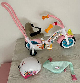Baby Born kolo s helmou a ledvinkou