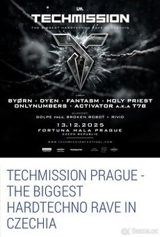 Techmission vstupenky