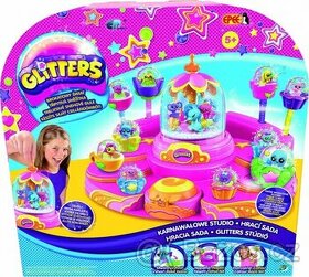 Glitters třpytivá sněžítka sada kolotoč