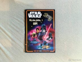 Časopis a samolepky Star Wars: Tři, dva, jedna, LEP