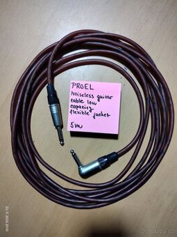 Audio, nástrojové kabely