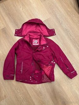 Dívčí lyžařská bunda vel. 134 /140