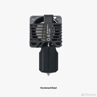 Nový Bambu Lab tvrzený hotend 0.4mm (komplet)