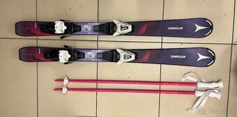 Dětské lyže a hůlky 100cm set