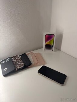 iPhone 14 128 Gb starlight/Bílý
