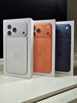 iPhone 17 pro max 256GB Silver, Orange,Blue