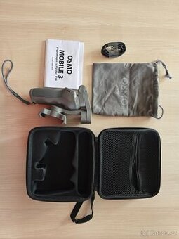 DJI Osmo mobile 3 s příslušenstvím