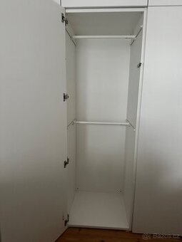 PLATSA skříně – bílý mat – 60×55×60 + 60×55×180