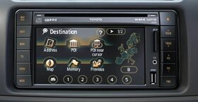 Navigační mapa Toyota TNS 510 na SD kartě - nová, nepoužitá