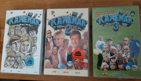 3x VHS Kameňák 1,2,3 komplet