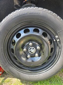 Plechové disky 205/55 R16 - 5x112 VW,ŠKODA