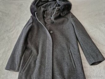 Dámský kabát LANTEA Cashmere, perfektní stav (36) - 1