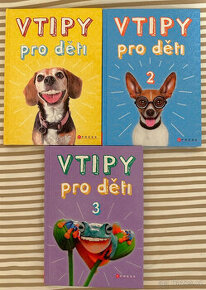 Vtipy pro děti 1 , 2 , 3 jako NOVÉ perfektní stav
