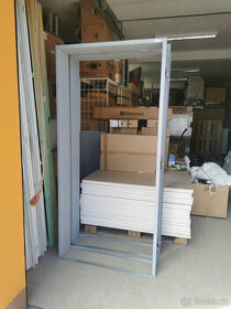 Prodám nové kovové ZAKO protipožární zárubně 90 cm L - 1