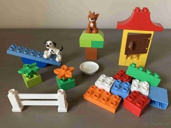 Lego Duplo s kočkou a psem