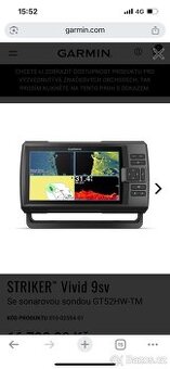 ECHOLOT GARMIN STRIKER™ Vivid 9sv