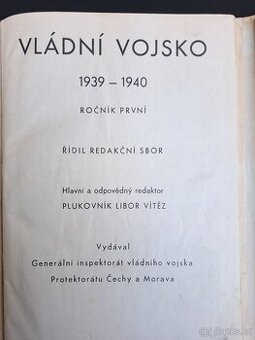 Kniha Vládní vojsko