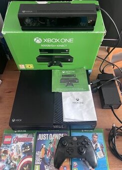 Xbox ONE + Kinect a 3 hry