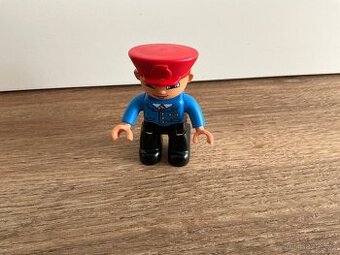 Lego duplo figurka průvodčí