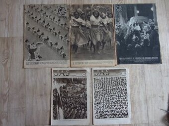 STARÝ VELKOFORMÁTOVÝ ČASOPIS - SVĚT V OBRAZECH, JAS